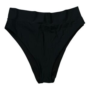 Aerie Classic Black Women's High-Waist bikini bottoms sz XXL nwt, 003